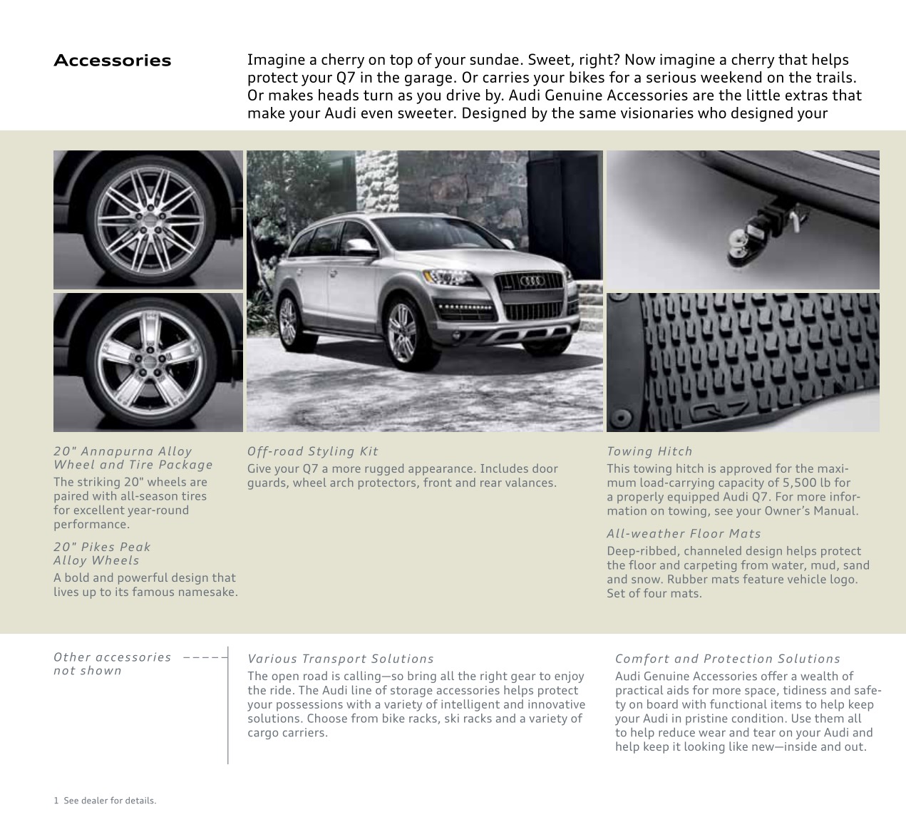 2012 Audi Q7 Brochure Page 5